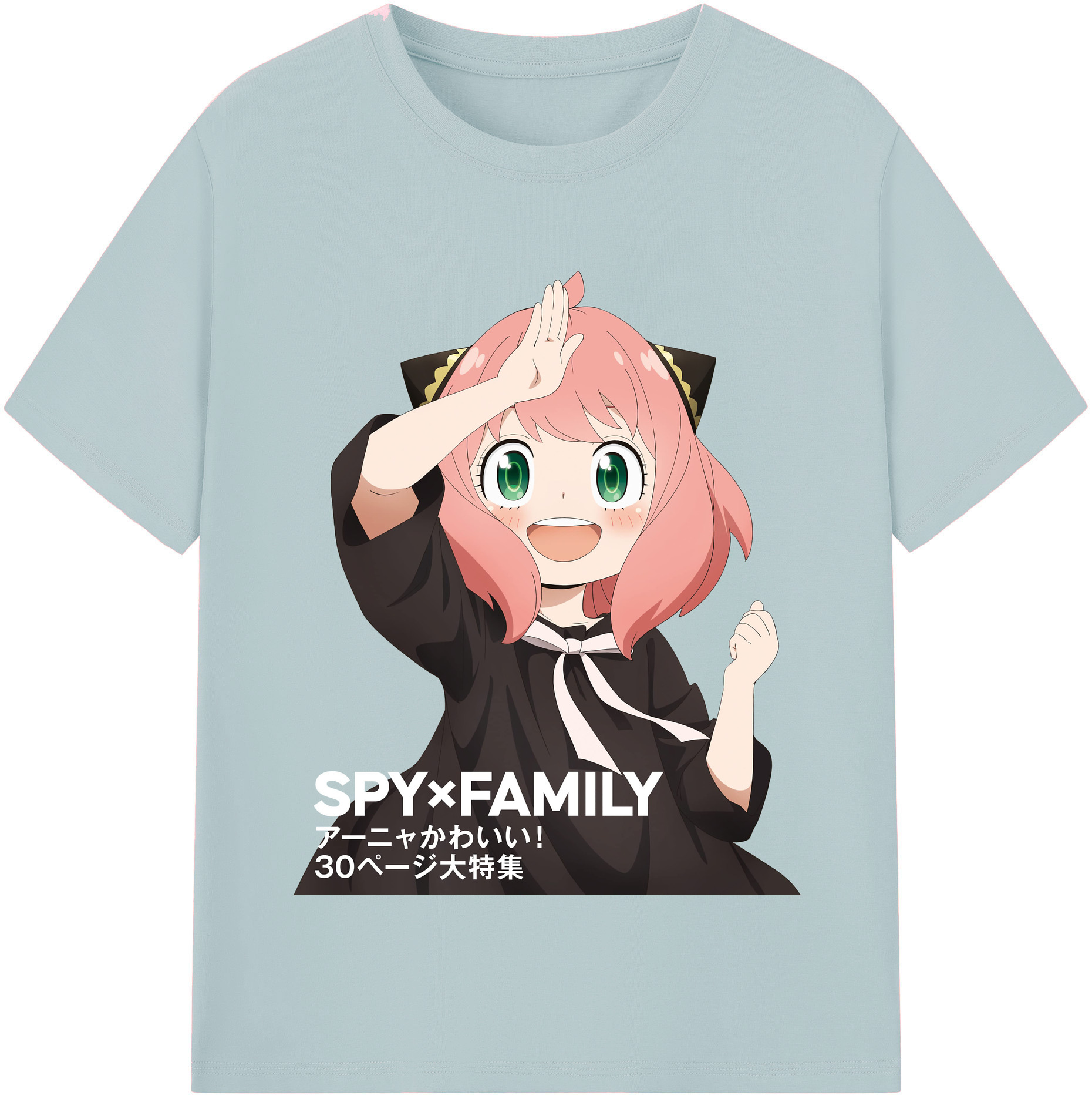 （画像用） SPY×FAMILY间谍家家酒 綿100％半袖Tシャツ（フロントプリント）